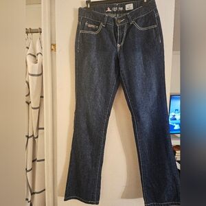 Lapco‎ FR Women's Denim Jeans Size 4 Reg Bootcut 100% Cotton Workwear Casual